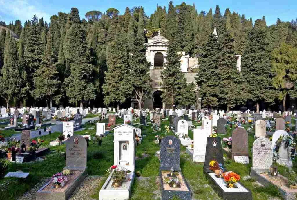 The Monumental Cemetery of Staglieno in Genoa