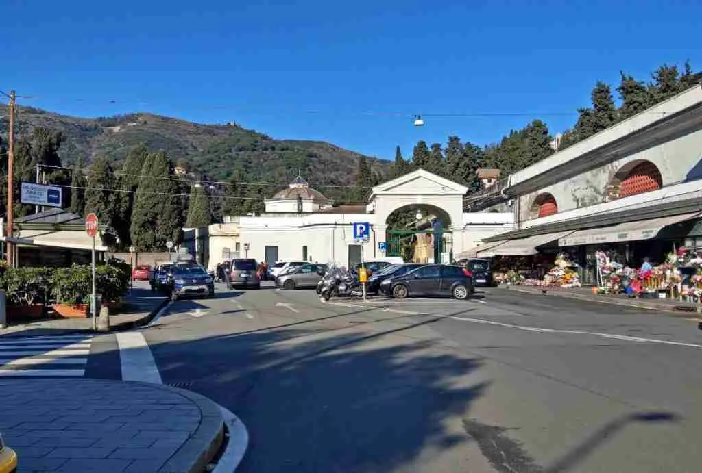 cemetery of staglieno entrance