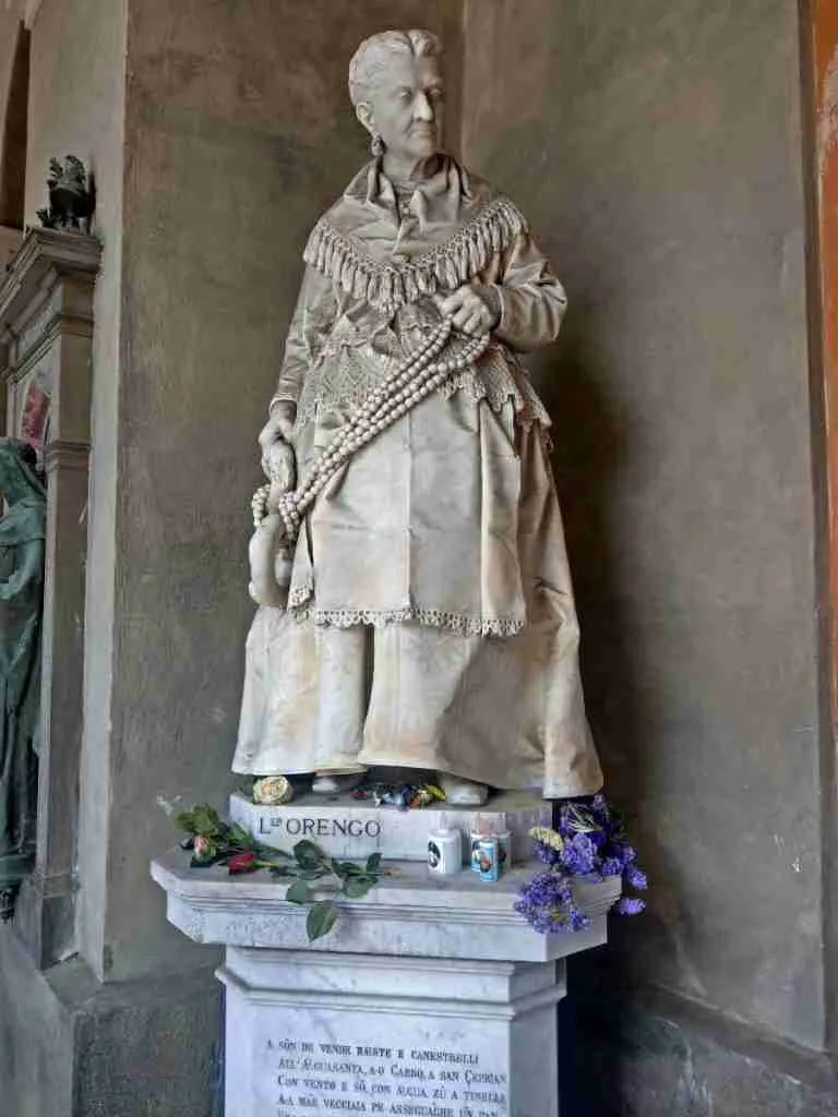 The Monumental Cemetery of Staglieno in Genoa caterina campodonico